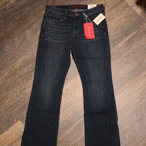 NWT Lucky Brand Sweet Mid Rise Boot Jeans 4/27R Dark Wash